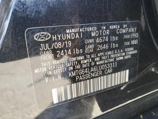 2020 GENESIS G70 KMTG64LA6LU053311