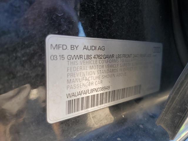 VIN WAUAFAFL8FN038949 2015 Audi A4, Premium no.13