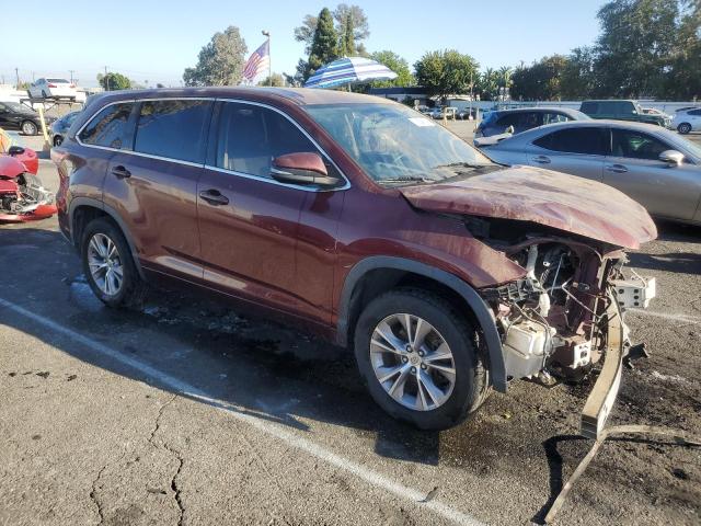 Vin: 5tdzkrfhxes026516, lot: 72654574, toyota highlander le 20144