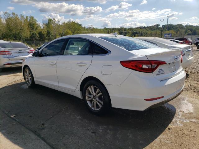 HYUNDAI SONATA SE 2015 white  gas 5NPE24AF5FH037714 photo #3