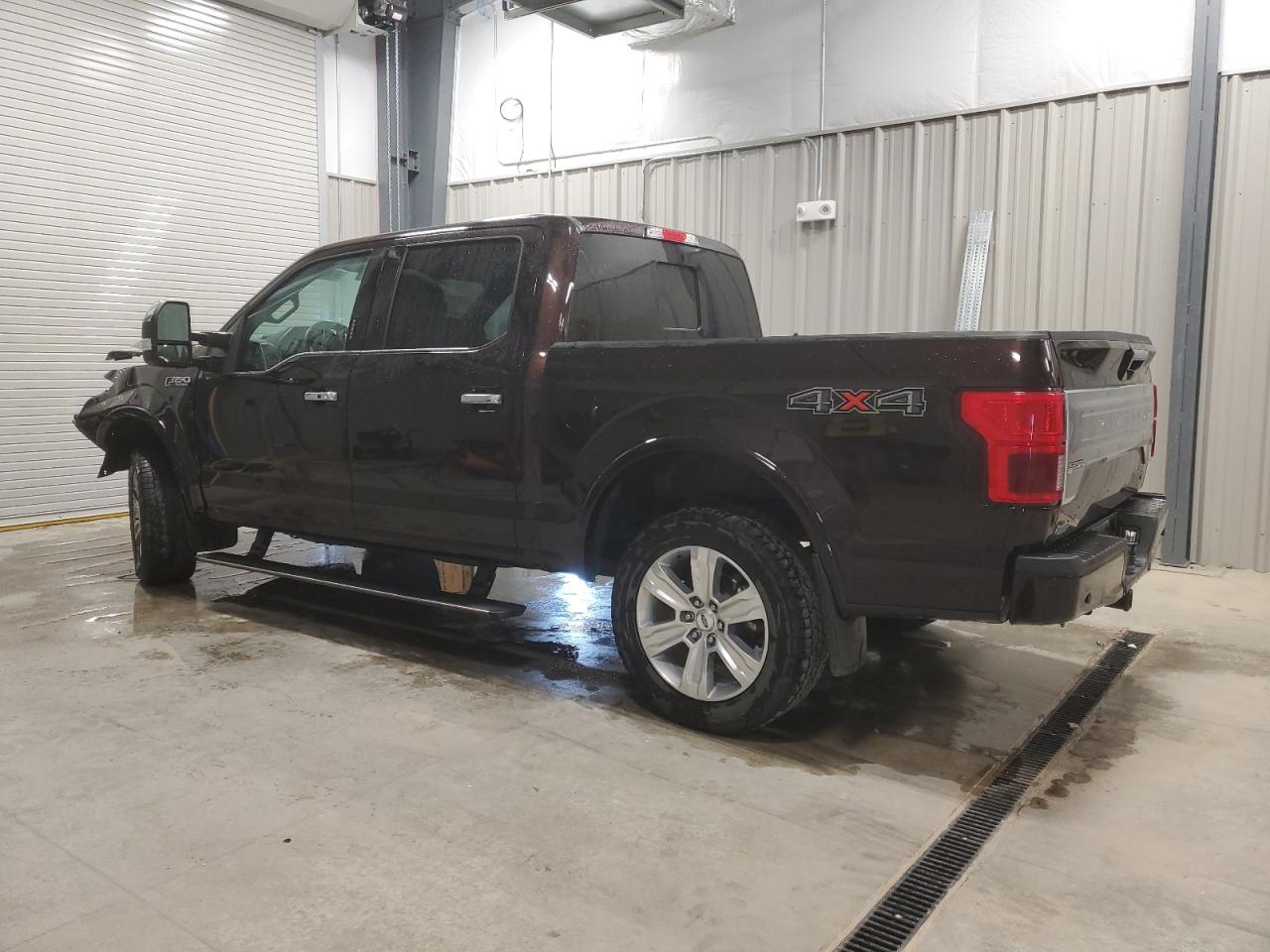 FORD F150 SUPER 2018 burgundy  gas 1FTEW1EG6JFD70030 photo #3