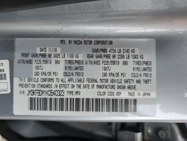 2019 MAZDA CX-5 GRAND - JM3KFBDM1K0540323