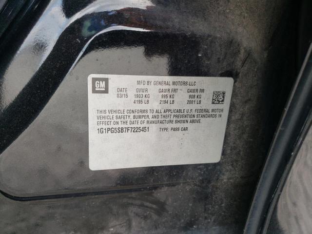 2015 CHEVROLET CRUZE LTZ - 1G1PG5SB7F7225451