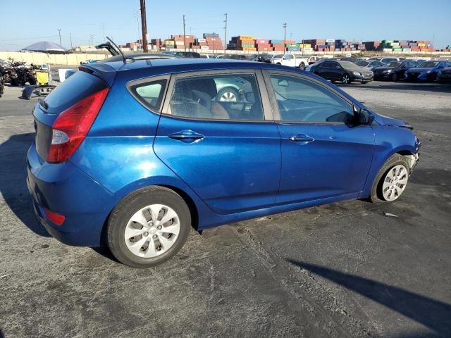 HYUNDAI ACCENT GS 2015 blue  gas KMHCT5AE3FU222699 photo #4