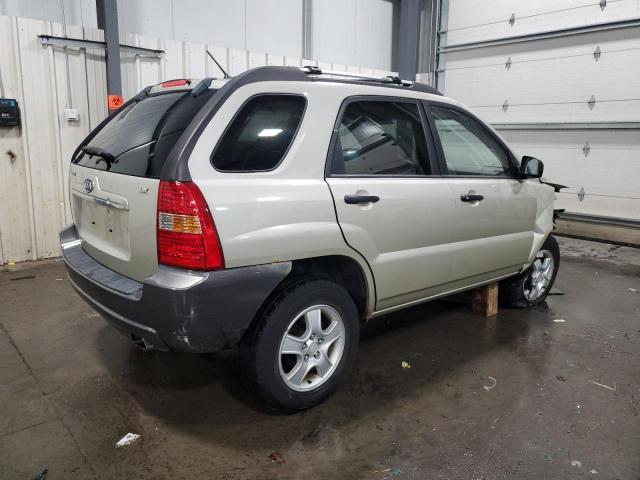 KIA SPORTAGE L 2007 gold  gas KNDJF724177436045 photo #4