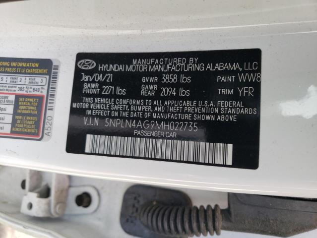 2021 HYUNDAI ELANTRA SE - 5NPLN4AG9MH022735