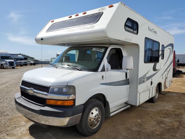 CHEVROLET EXPRESS G3 2007 white  gas 1GBJG31U171177202 photo #3