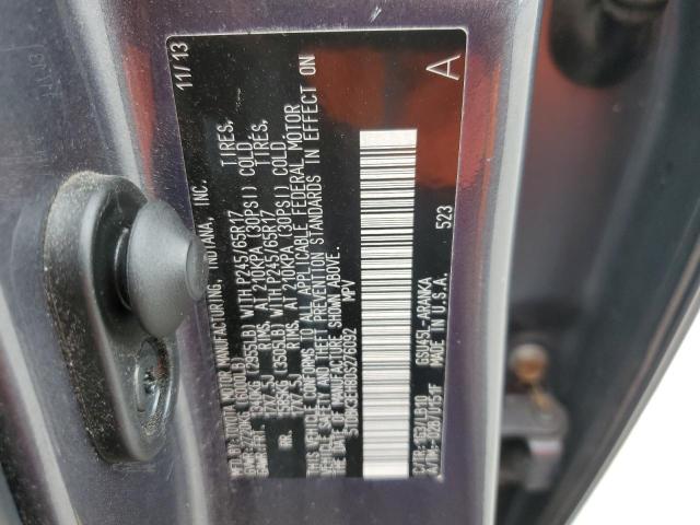 VIN 5TDBK3EH8DS276092 2013 Toyota Highlander, Base no.13