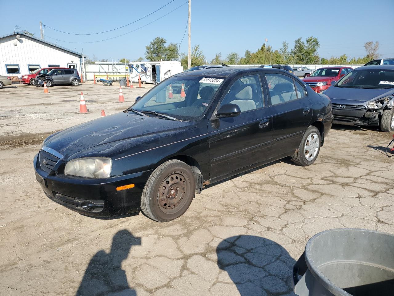 Lot #2868932435 2004 HYUNDAI ELANTRA GL