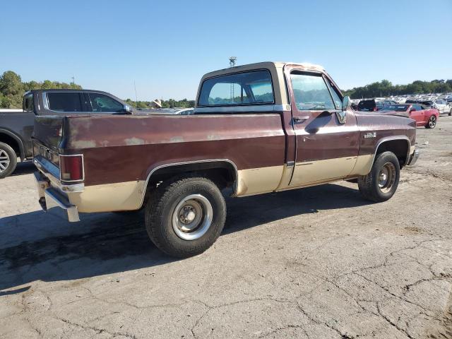 GMC C1500 1982 brown pickup gas 1GTDC14D7CF714351 photo #4