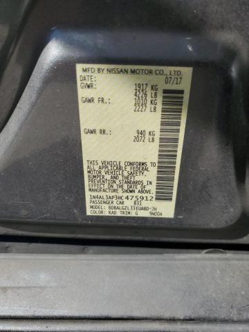 2017 NISSAN ALTIMA 2.5 - 1N4AL3AP3HC475912