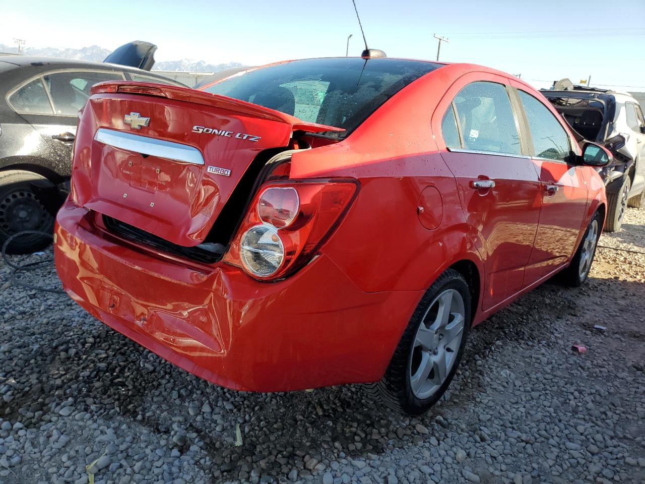 Lot #2895652451 2015 CHEVROLET SONIC LTZ