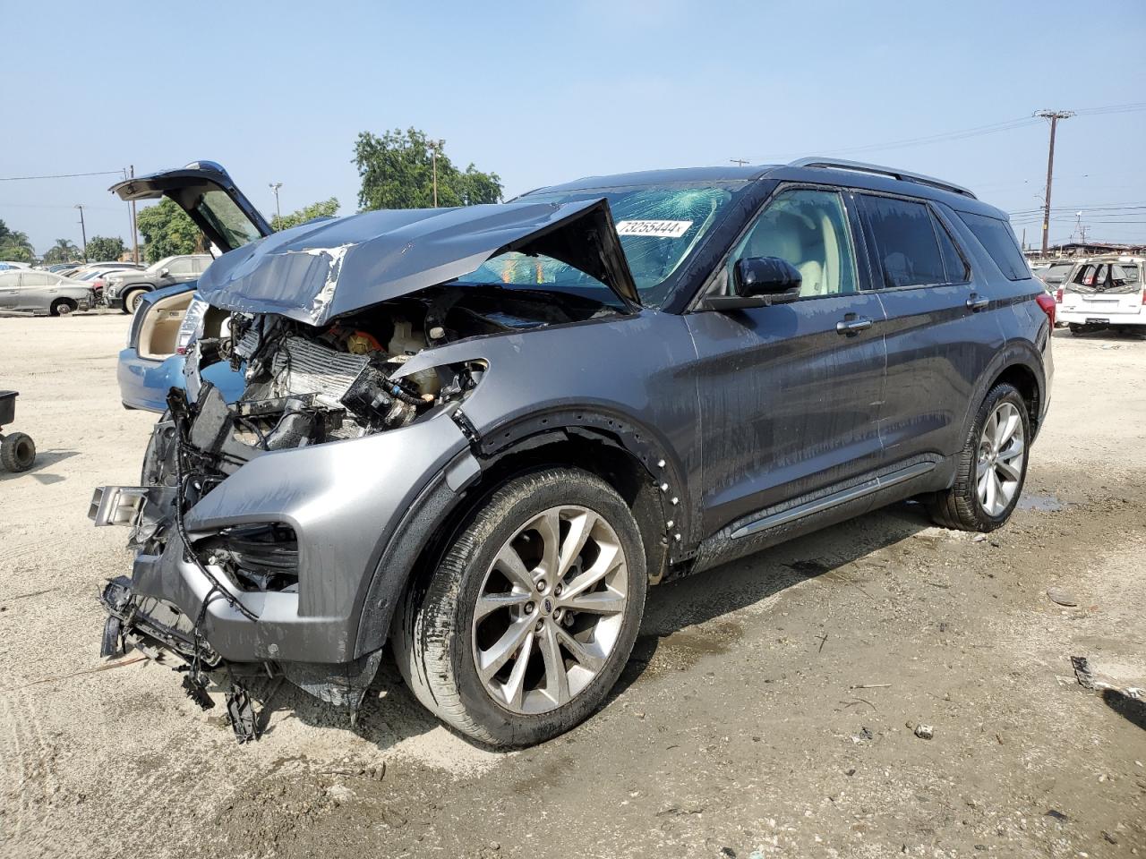 Lot #2988530284 2021 FORD EXPLORER P