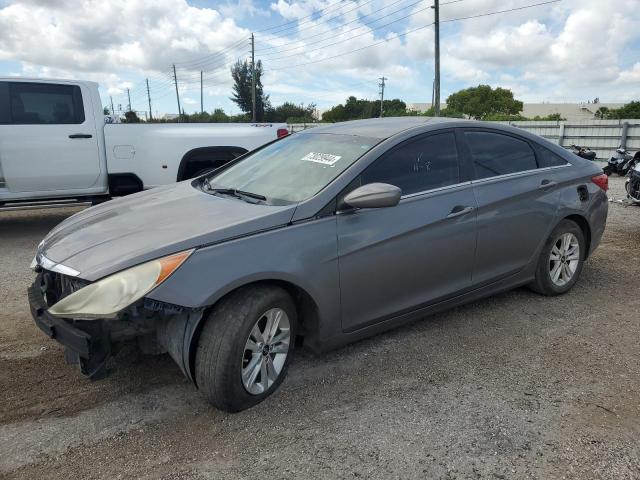 HYUNDAI SONATA GLS 2011 gray sedan 4d gas 5NPEB4AC4BH214561 photo #1