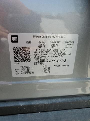 2023 CHEVROLET TRAVERSE L - 1GNERHKW7PJ337742