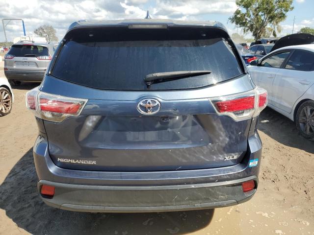 VIN 5TDKKRFH9GS125851 2016 Toyota Highlander, Xle no.6