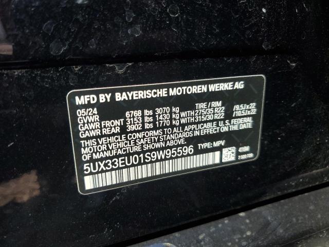 2025 BMW X5 M60I - 5UX33EU01S9W95596