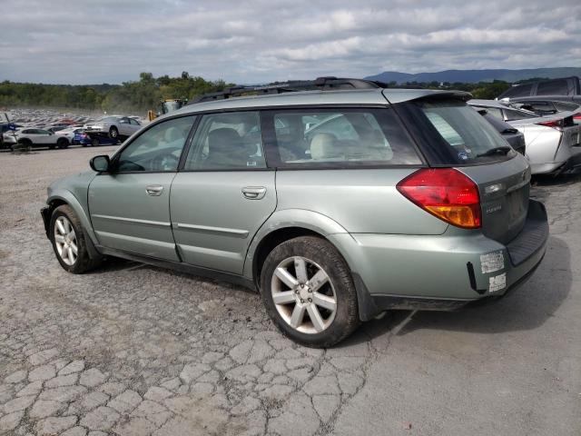 SUBARU LEGACY OUT 2006 green  gas 4S4BP61C467332311 photo #3