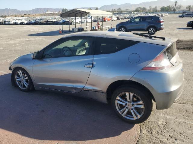 HONDA CR-Z EX 2011 gray  hybrid engine JHMZF1D60BS015467 photo #3