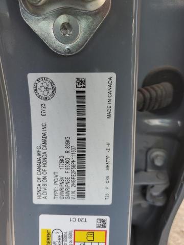 2023 HONDA CIVIC SPOR - 2HGFE2F56PH111637