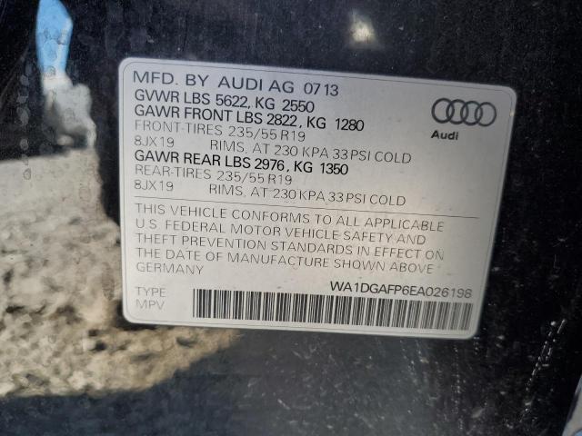 VIN WA1DGAFP6EA026198 2014 Audi Q5, Premium Plus no.13