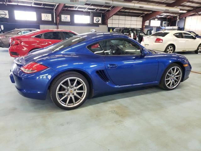 PORSCHE CAYMAN 2009 blue  gas WP0AA29839U761147 photo #4