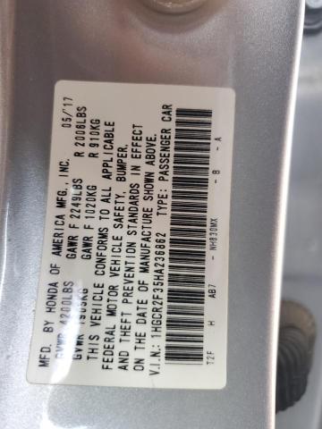 2017 HONDA ACCORD LX - 1HGCR2F35HA236862
