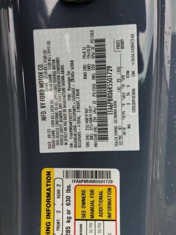 2024 FORD MUSTANG DA - 1FA6P8R06R5501729