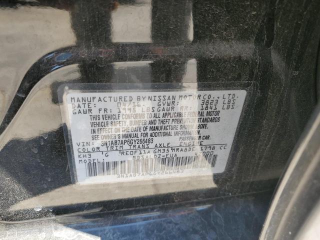 VIN 3N1AB7AP6GY266483 2016 Nissan Sentra, S no.12