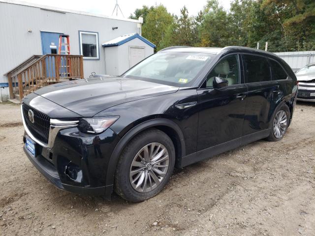 MAZDA CX-90 PREF 2024 black  hybrid engine JM3KKBHA8R1152652 photo #1