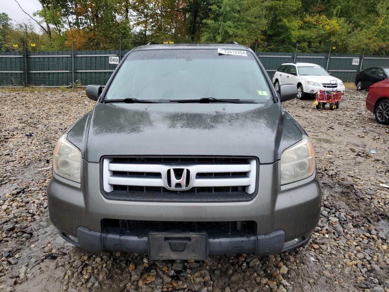 Lot #2886291530 2007 HONDA PILOT EXL