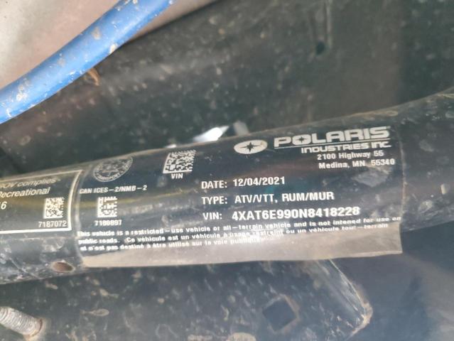 2022 POLARIS RANGER CRE - 4XAT6E990N8418228