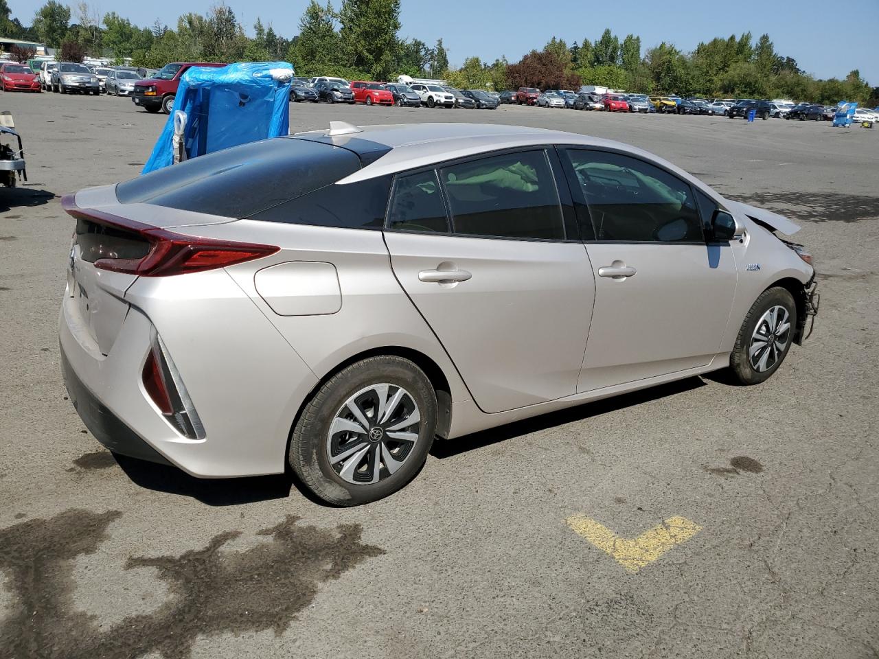 Lot #2919418368 2018 TOYOTA PRIUS PRIM