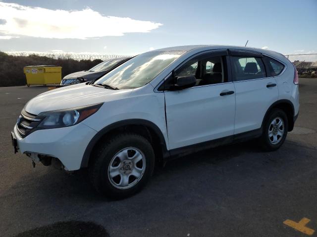 HONDA CR-V LX 2013 white  gas 5J6RM4H33DL008707 photo #1