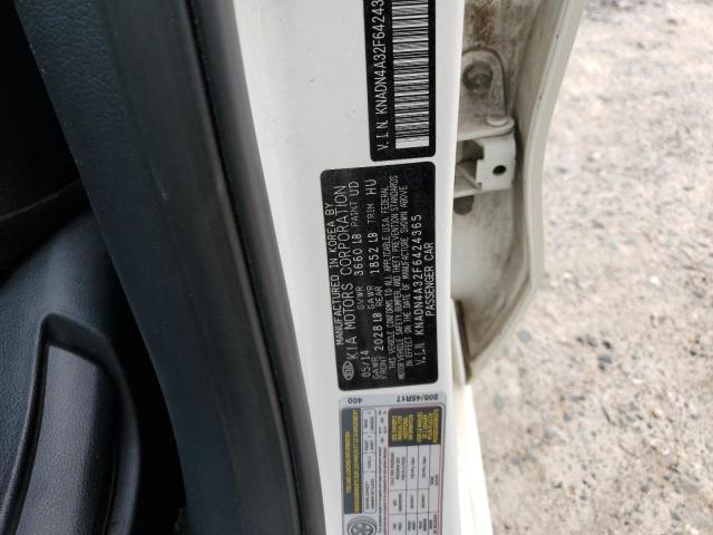 2015 KIA RIO EX - KNADN4A32F6424365
