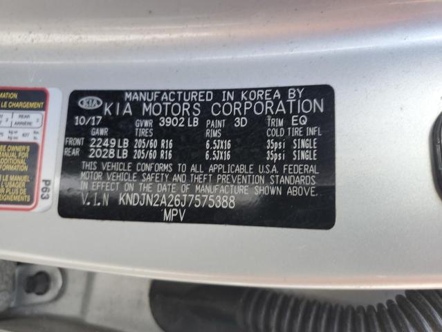 VIN KNDJN2A26J7575388 2018 KIA Soul no.12