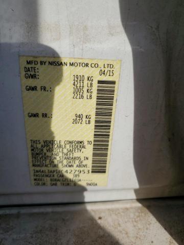 2015 NISSAN ALTIMA 2.5 - 1N4AL3AP1FC427953