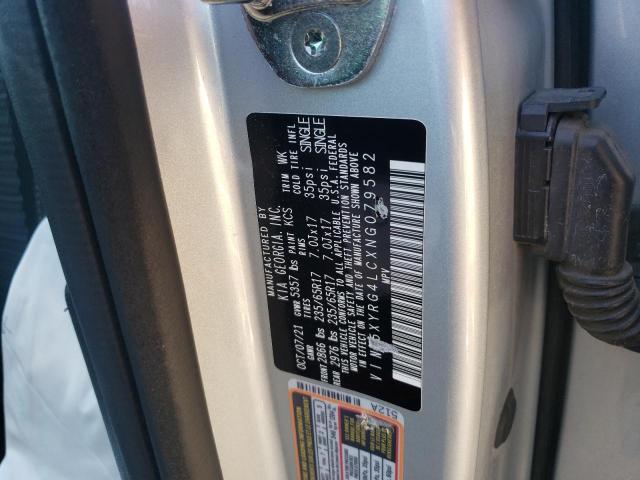 2022 KIA SORENTO LX - 5XYRG4LCXNG079582