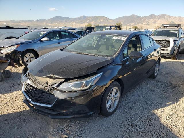 CHEVROLET CRUZE LT 2018 black  gas 1G1BE5SM9J7178515 photo #1