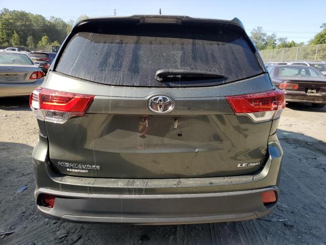 VIN 5TDBZRFH6KS957751 2019 Toyota Highlander, LE no.6