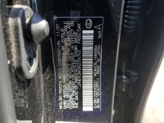 VIN JTHE9JBH2N2056763 2022 LEXUS UX 250H BA no.13