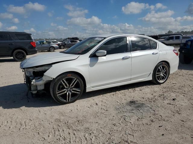 HONDA ACCORD SPO 2017 white  gas 1HGCR2F53HA194354 photo #1