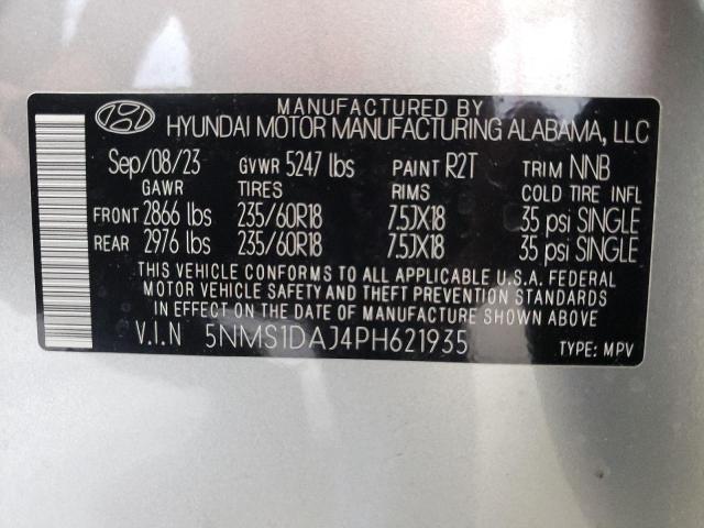 2023 HYUNDAI SANTA FE S - 5NMS1DAJ4PH621935