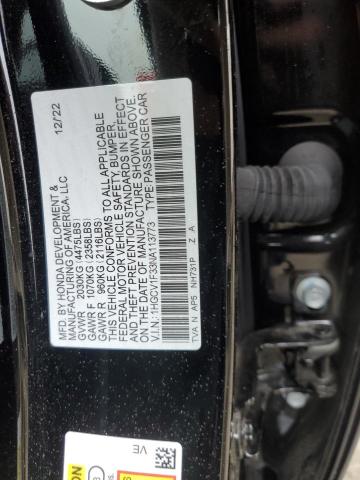 2022 HONDA ACCORD SPO - 1HGCV1F33NA113773