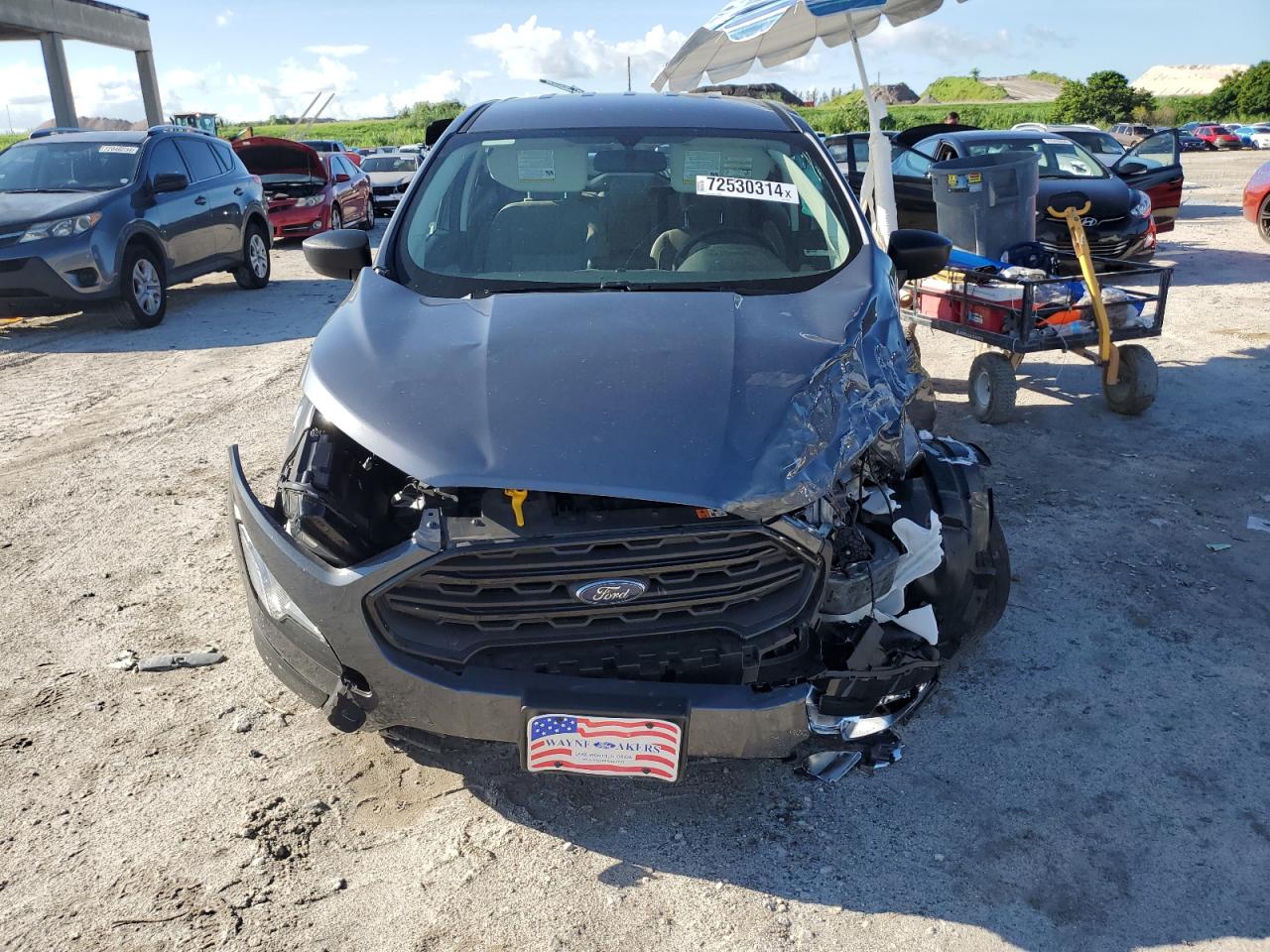 Lot #2906988141 2021 FORD ECOSPORT S