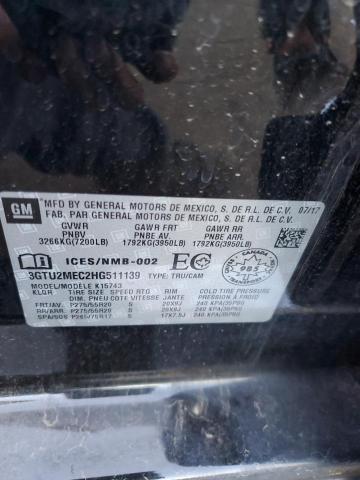 2017 GMC SIERRA K15 - 3GTU2MEC2HG511139