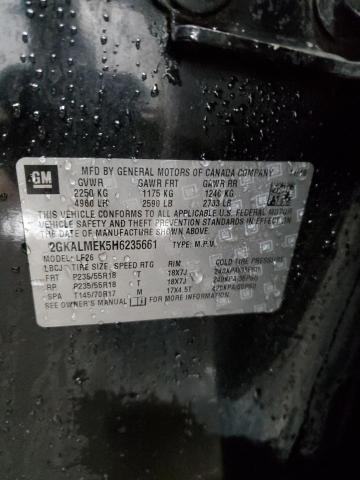 2017 GMC TERRAIN SL - 2GKALMEK5H6235661