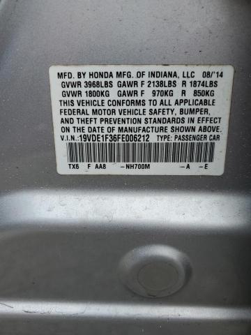 2015 ACURA ILX 20 - 19VDE1F36FE006212
