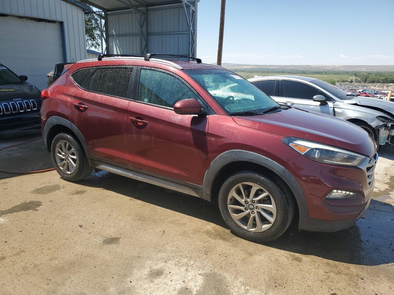 Lot #2845171936 2017 HYUNDAI TUCSON LIM