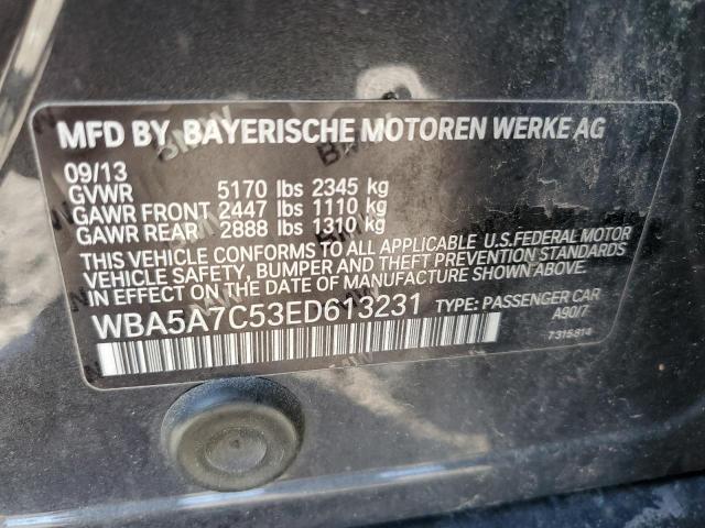 VIN WBA5A7C53ED613231 2014 BMW 5 Series, 528 XI no.12